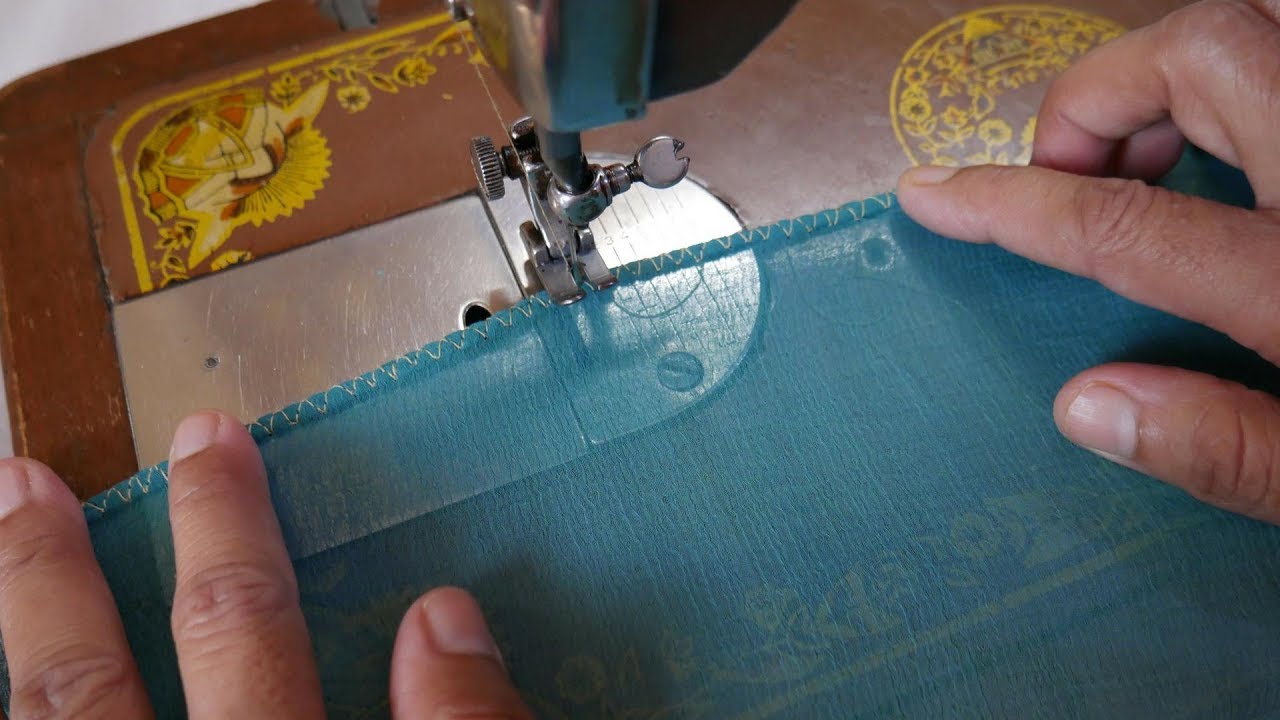 Pico Stitching With Simple Sewing Machine | सिलाई मशीन से पीको करना