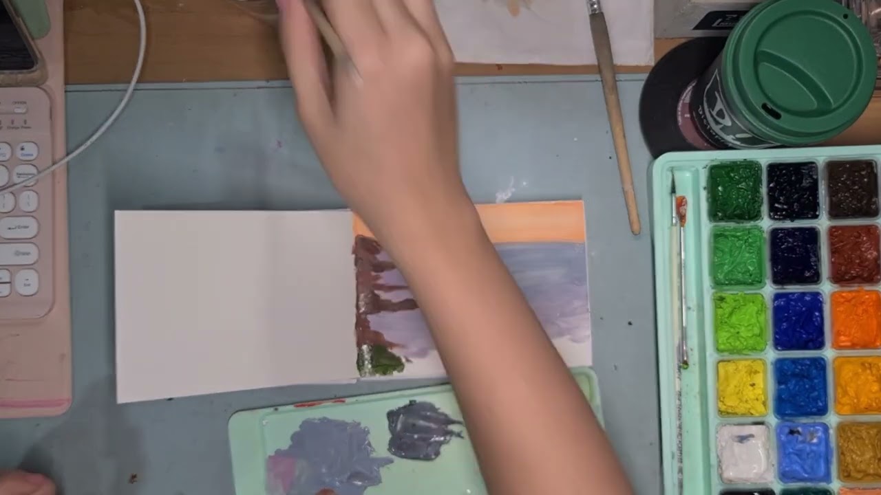 Reproduzindo estudo de guache