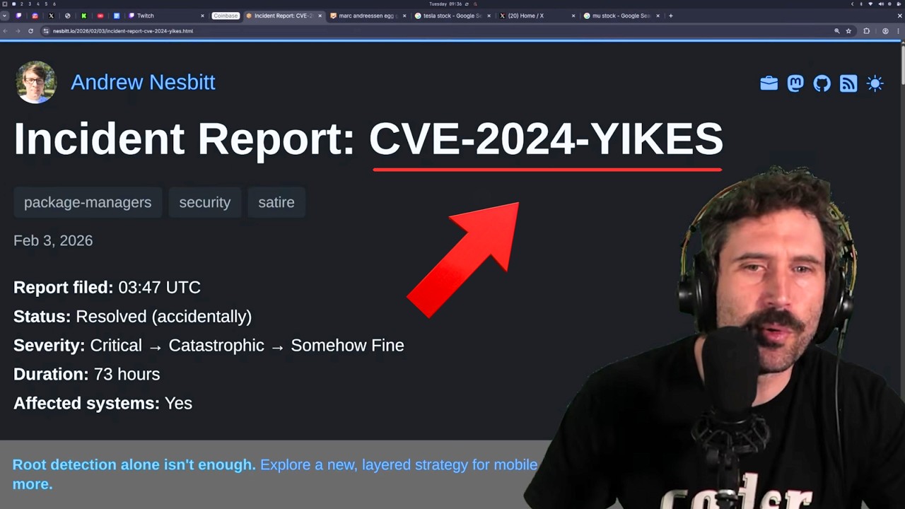 Уязвимость CVE устранена червем, используемым для криптомайнинга (сатира?).