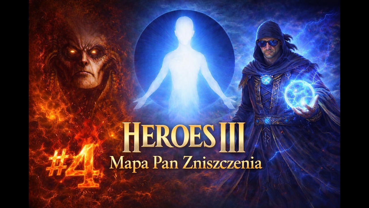🔴👽 Rozdanie 062 : Heroes 3 : Mapa Pan Zniszczenia ; Kolejne rozmaite etapy pięknej rozgrywki...#4 👽🛸