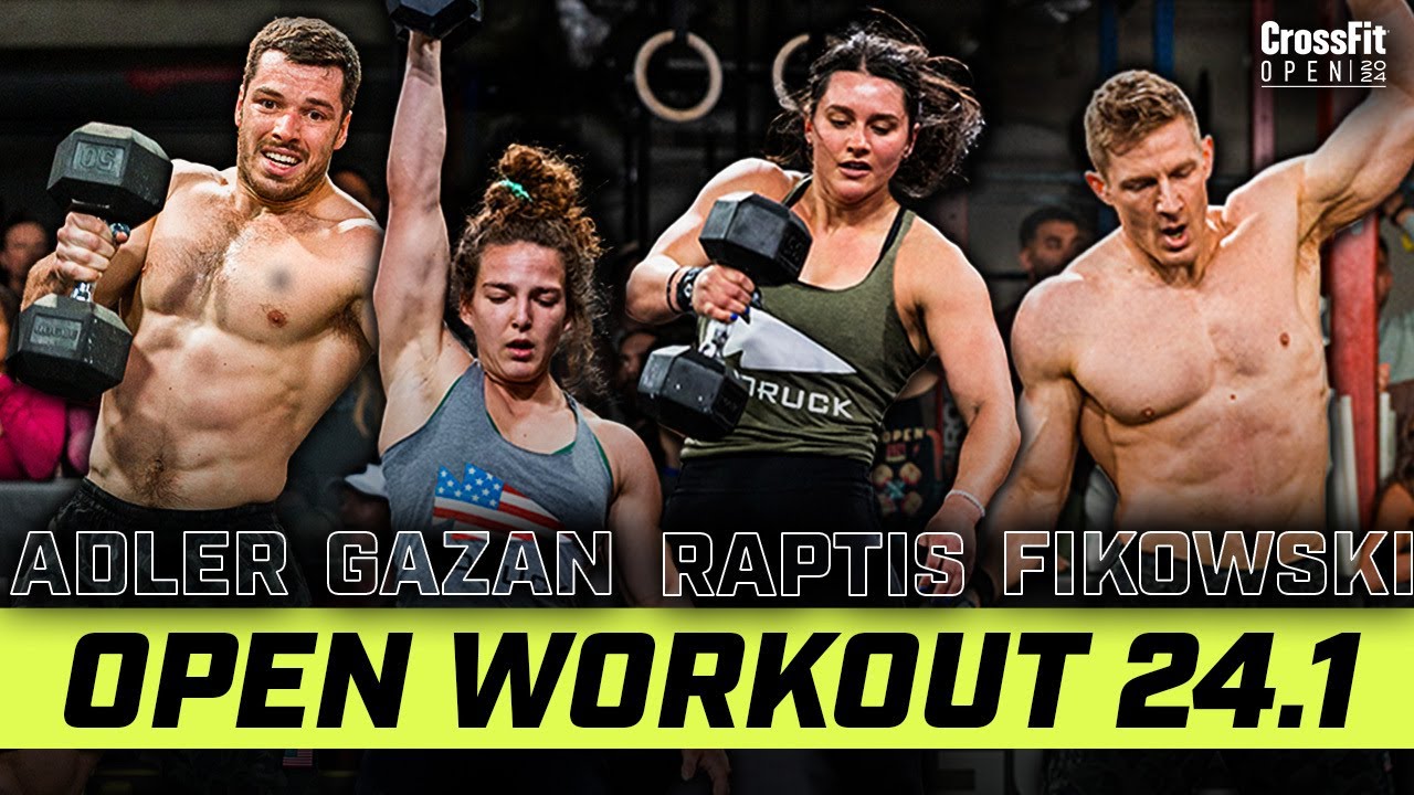 Адлер, Фиковски, Газан и Раптис — CrossFit Open Workout 24.1