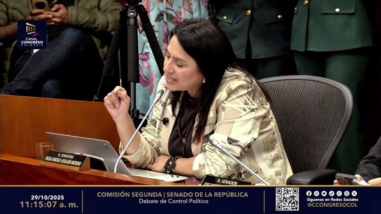 Debate de Control Pol&iacute;tico a la zona binacional entre Colombia y Venezuela.