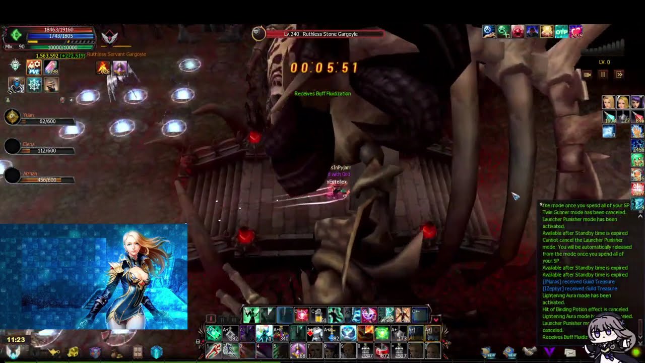Cabal online EU - Palestra inferna 16 wave Force archer - EP41