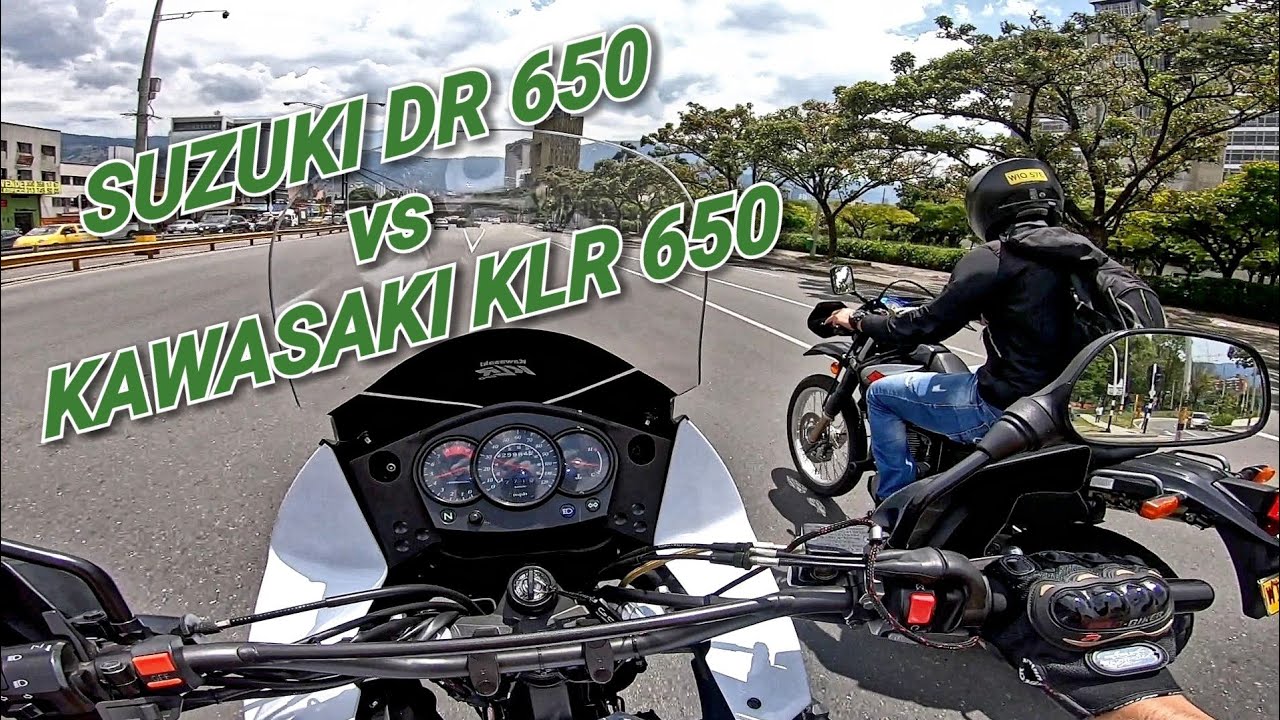 SUZUKI DR 650 vs KAWASAKI KLR 650 | Cual Creen que Gane?? | Medina Motors