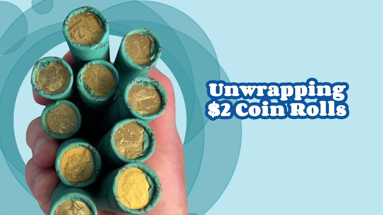 Unwrapping $2 Coin Rolls