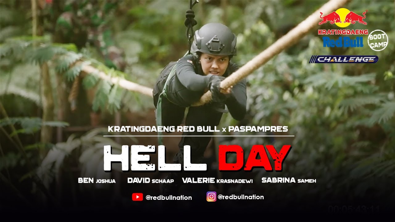 Red Bull Challenge: HELL DAY Bootcamp x Paspampres Part 3