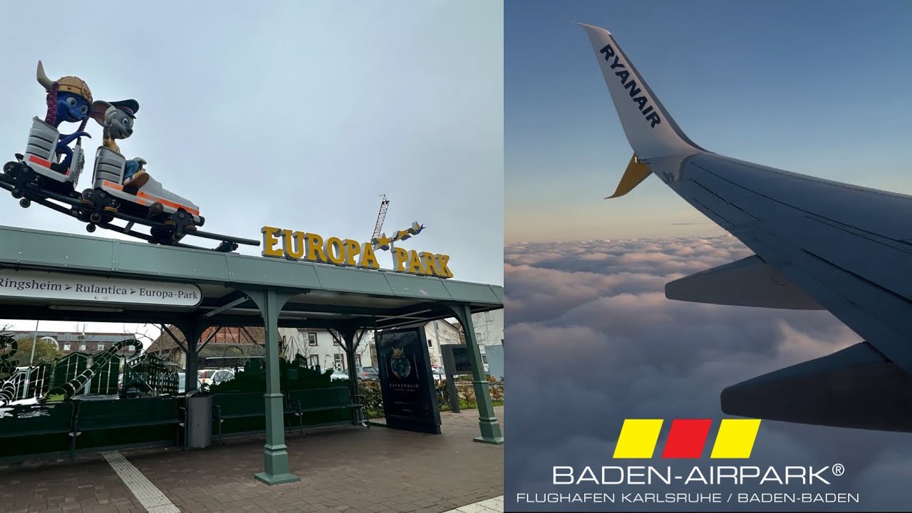 Europa-Park Travel Vlog | Baden-Baden to Europa-Park!