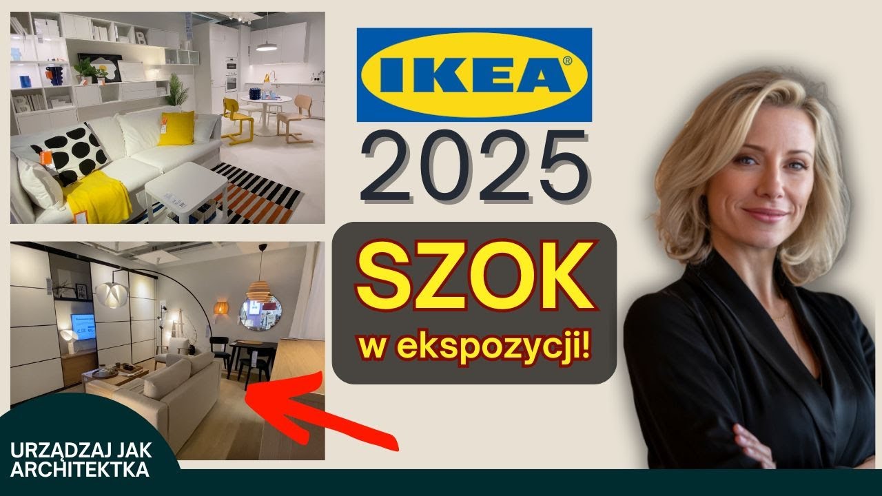 Nowe Ekspozycje IKEA 2025 &ndash; Tak Urządzają Wnętrza Salonu, Sypialni i Małych Mieszkań! #IKEA2025