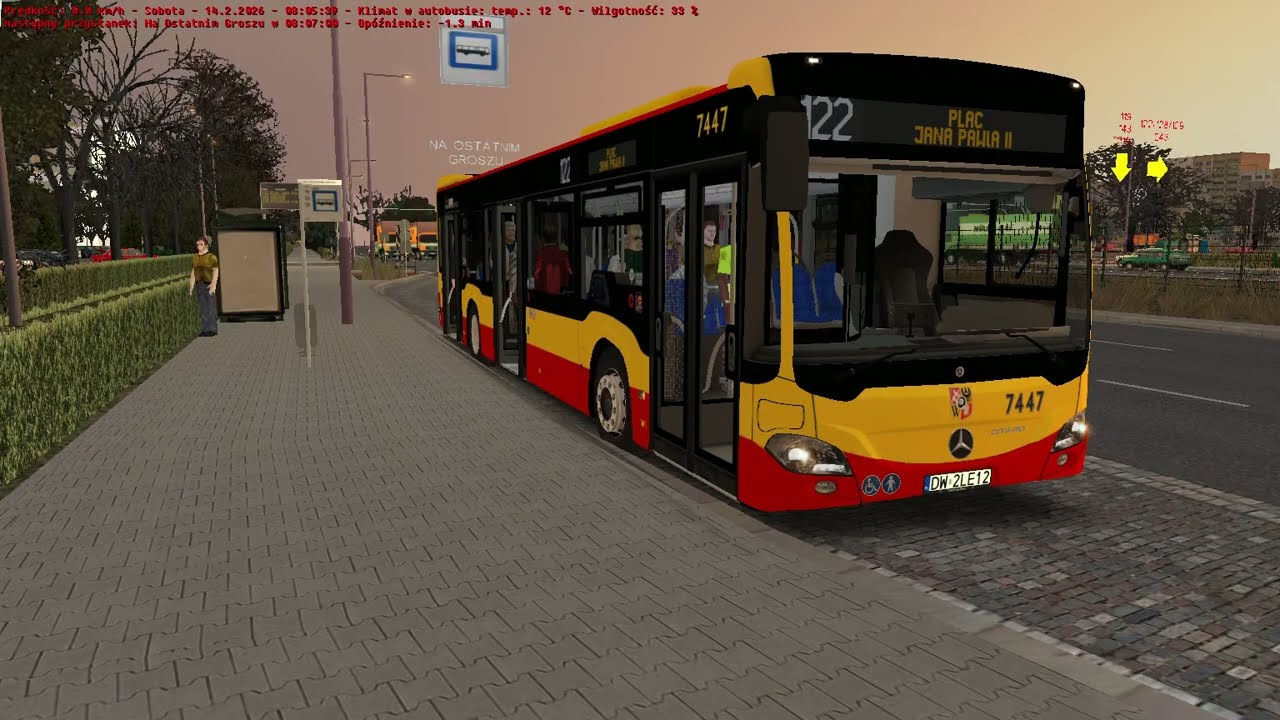 OMSI2 #27 NOWY PROJEKT WROCŁAW! Dedykowane Citaro C2 :D Przejażdżka linią 122