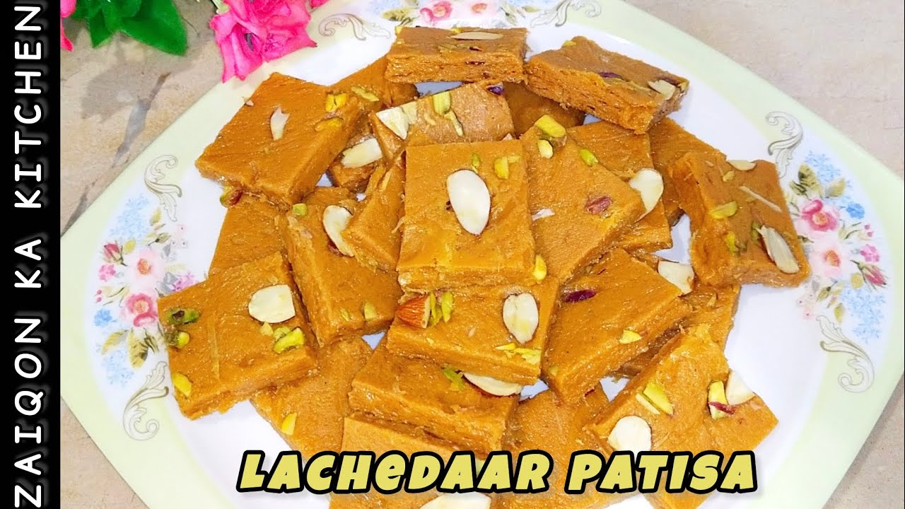 Lachedaar Patisa bilkul halwai jesa 😍How to make lachedaar Patisa recipe ❤️