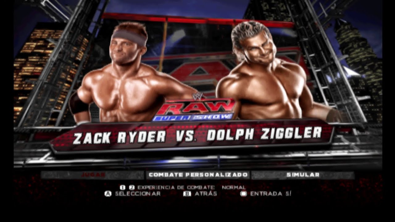 WWE ZACK RYDER VS DOLPH ZIGGLER - WWE13
