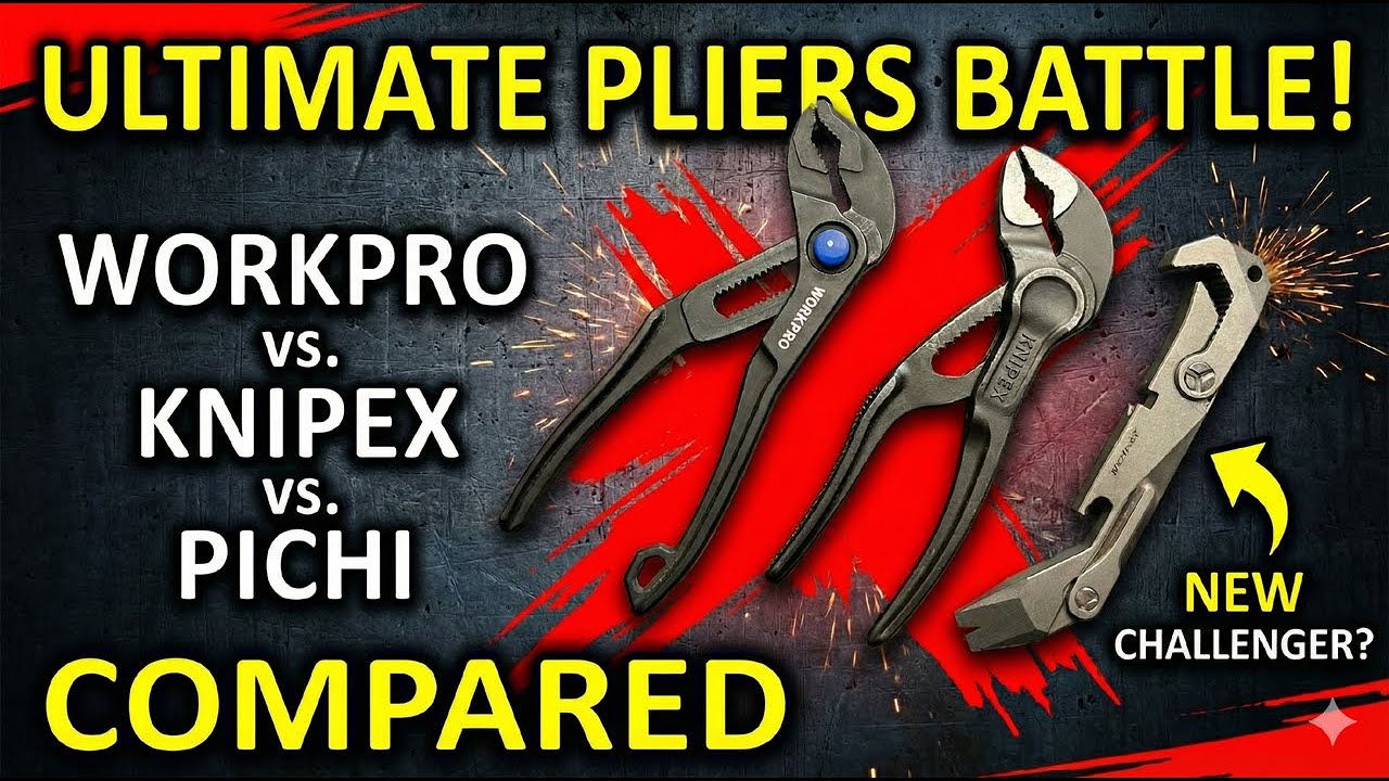 Мини-пассатижи: Workpro против Knipex XS и титановый ключ-трещотка (Pichi X2S)