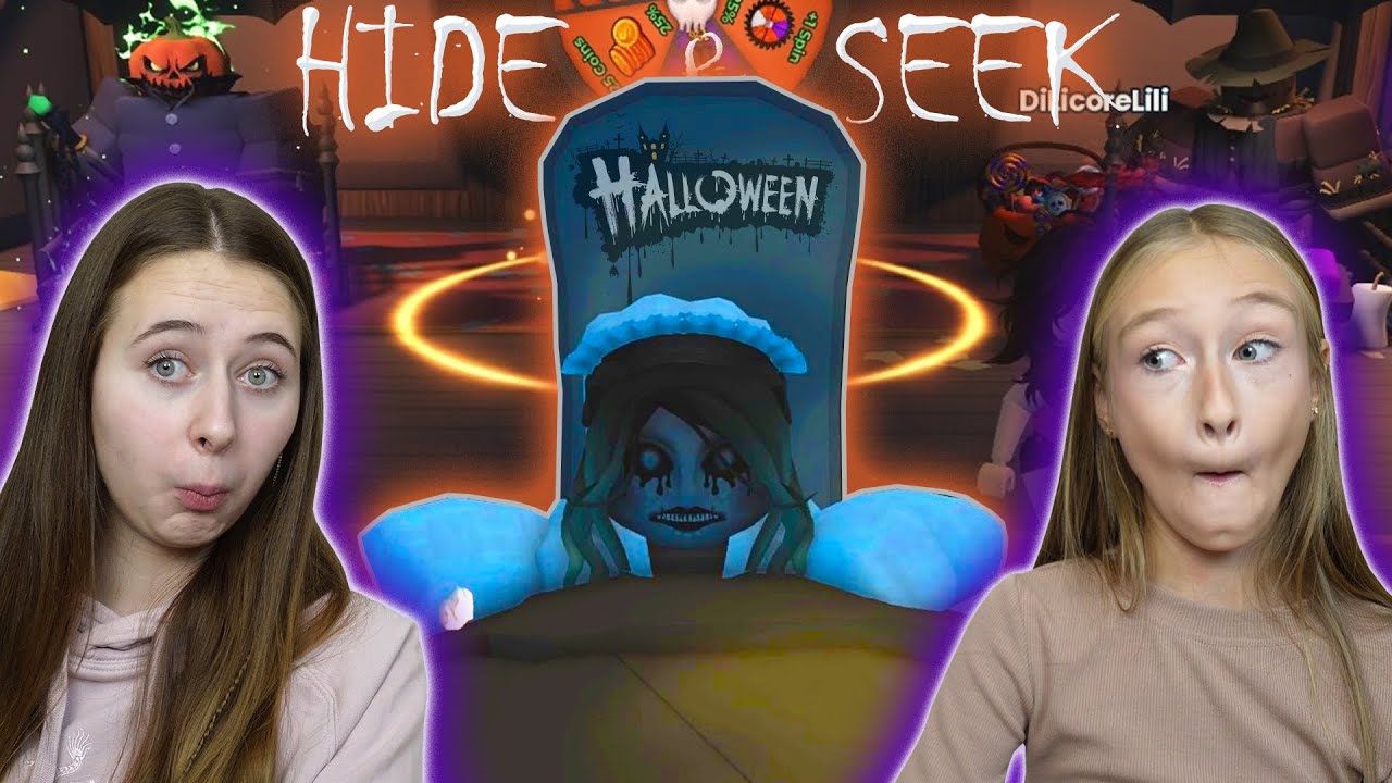 ХОВАНКИ в ніч на Хеловін.  Найстрашніші Hide and Seek в Роблокс
