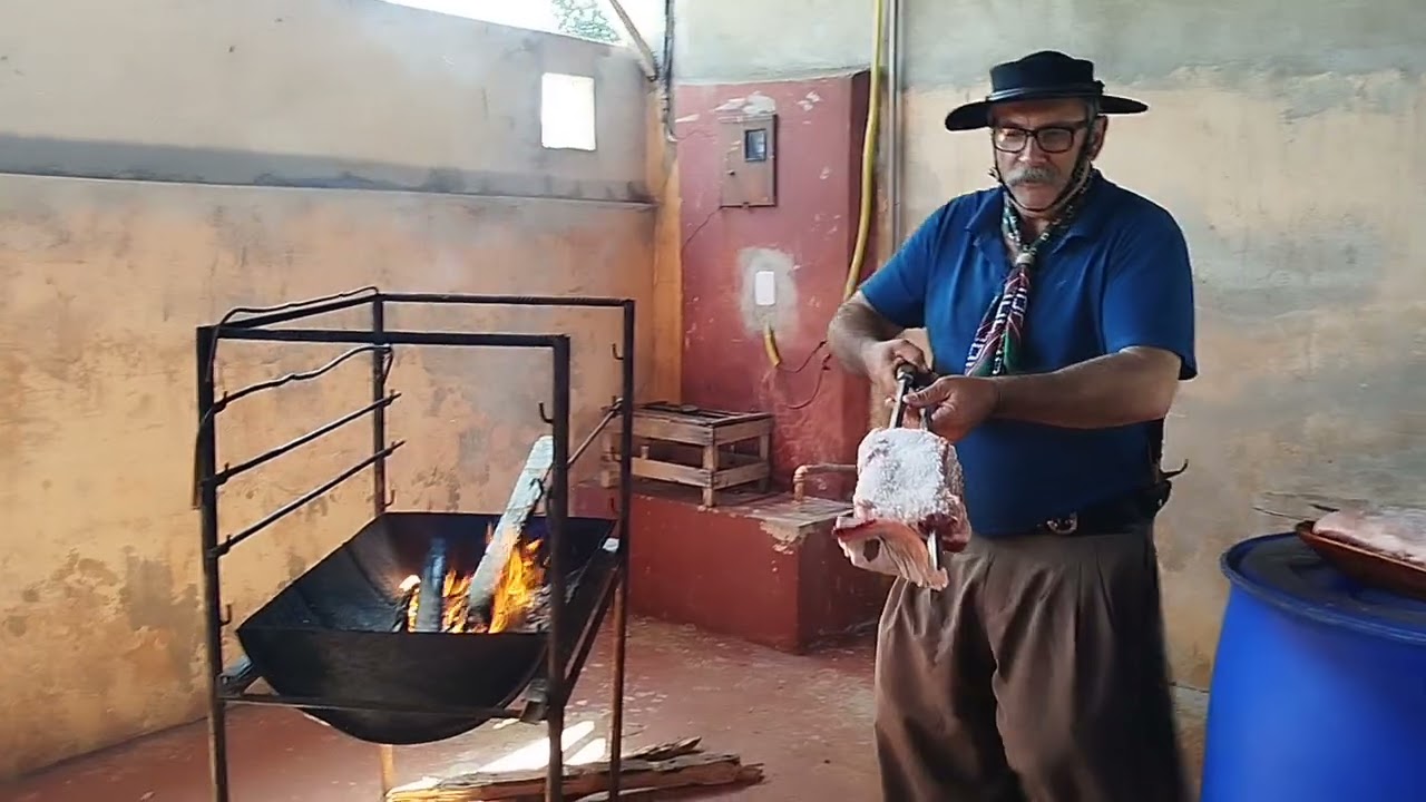 Gaúcho Mello. Dica sal grosso costela ripa churrasco 