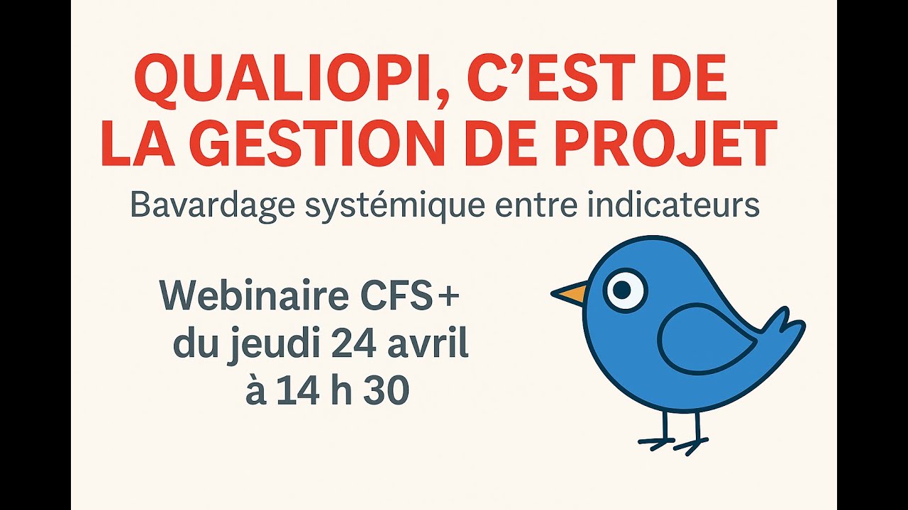 Bavardages entre indicateurs Qualiopi