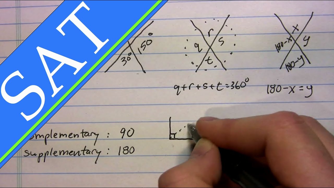 SAT - Lines and Angles - Fundamentals