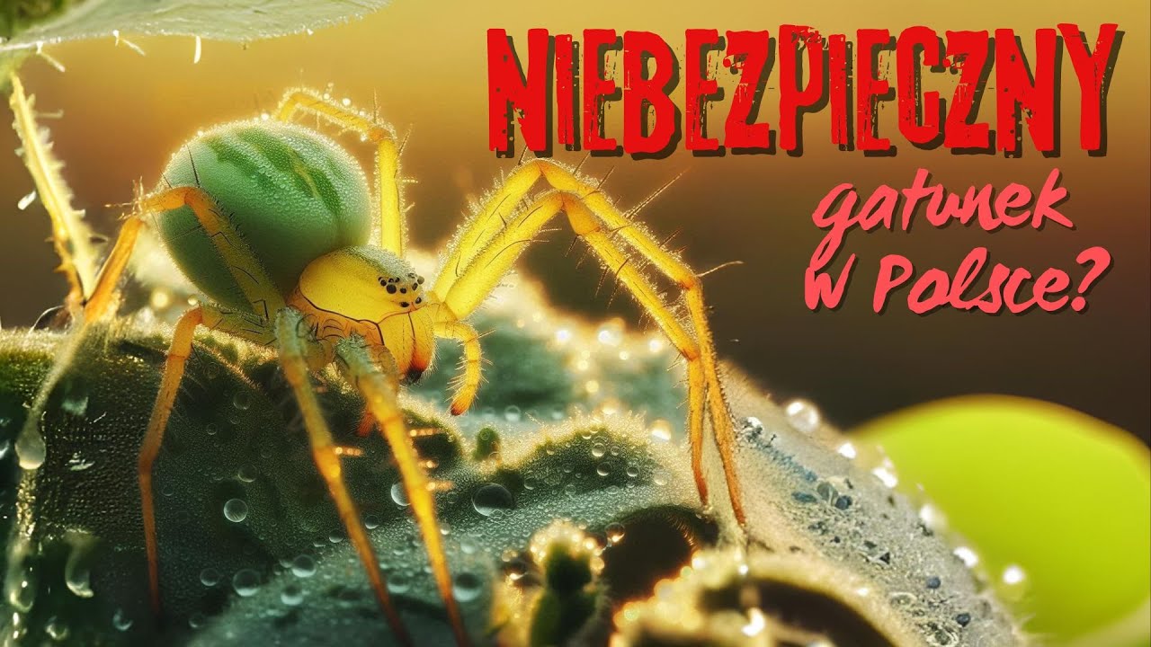Najniebezpieczniejszy pająk w Polsce? Kolczak Zbrojny