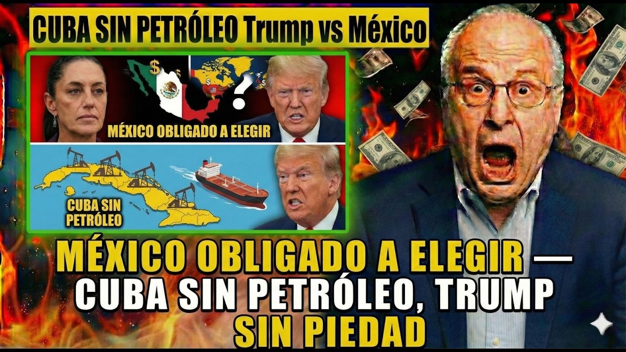 México OBLIGADO a Elegir — Cuba Sin Petróleo, Trump Sin Piedad