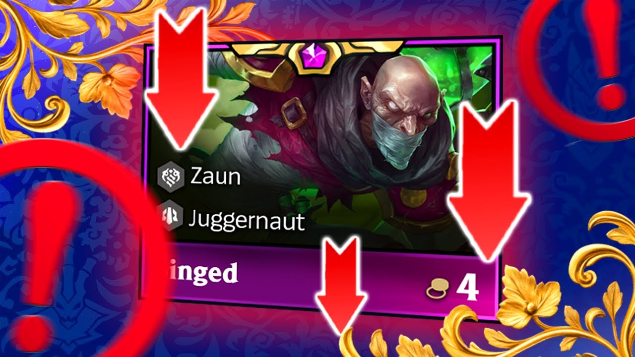Il faut un NERF de Singed ! - TFT SET 16 FR
