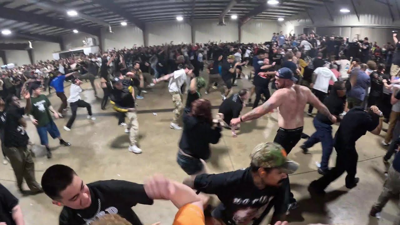 Hatebreed Live @ FYA Fest 12 Orlando 01.10.2026 Day 1 GoPro Pit Cam