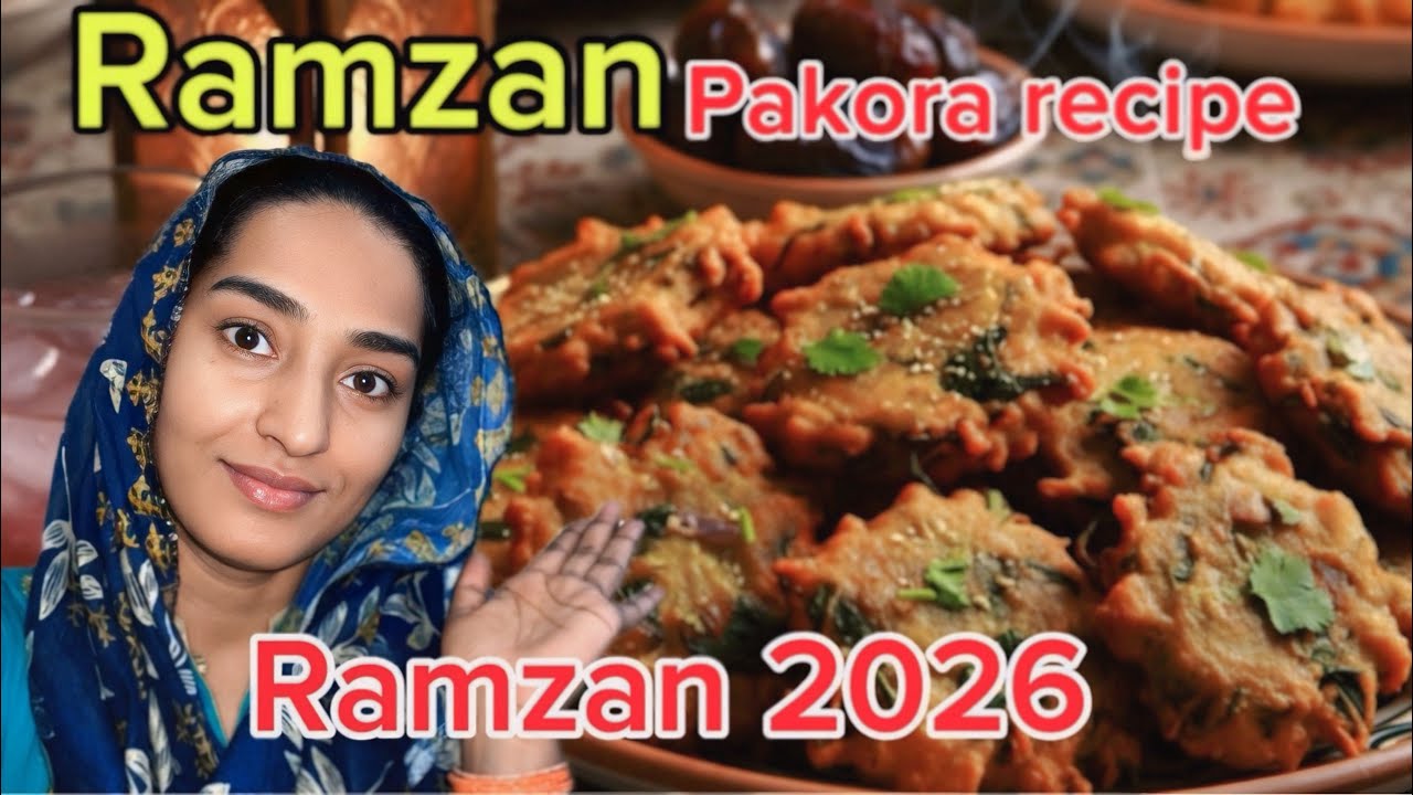 How to make perfect pakora for Ramadan🌙✨ Ramzan iftar daily routine