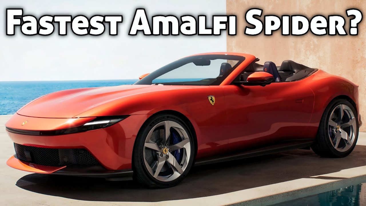 Самый быстрый Ferrari Amalfi уже здесь? | Ferrari Amalfi Spider 2026 | Ferrari Amalfi | Porsche |...