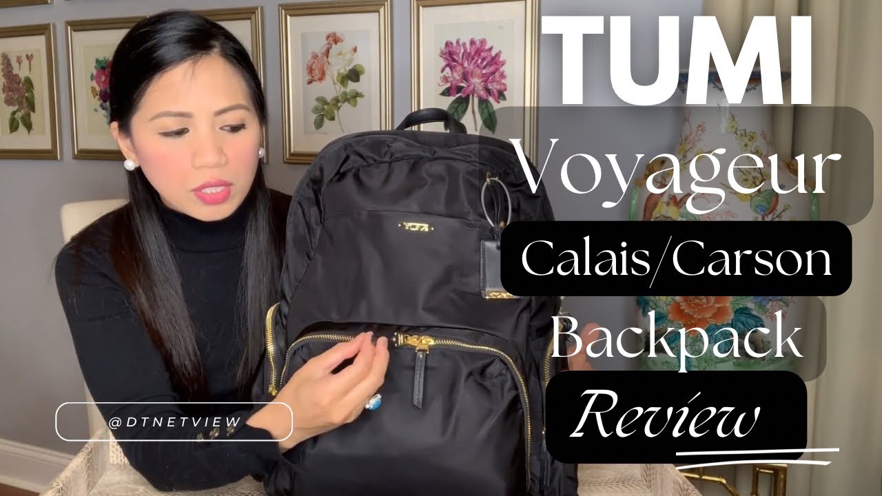 TUMI Voyageur Calais / Carson Nylon Backpack (Review)