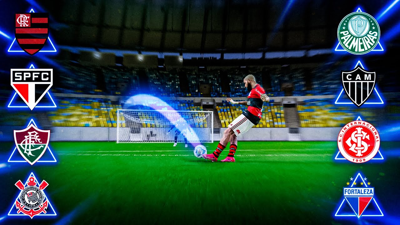 ESTREIA de FLAMENGO, PALMEIRAS e GALO no BRASILEIRÃO de MANO a MANO! PES 2021 #02