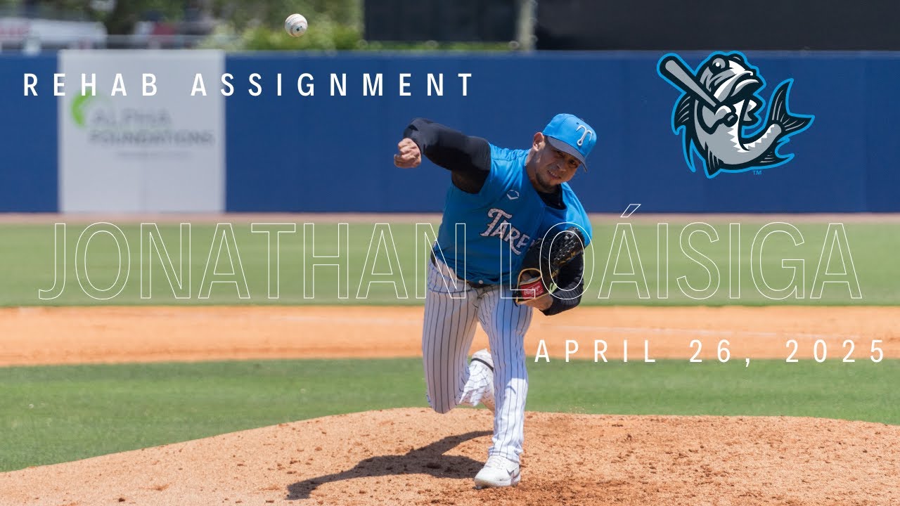 RHP Jonathan Loáisiga - Tampa Tarpons - Rehab Assignment - April 26, 2025