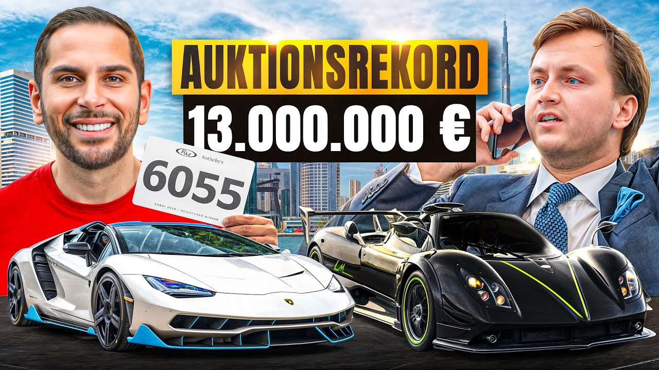 WIR BIETEN MIT‼️SOTHEBY'S in DUBAI💥 Unglaubliche Gebote bei den Scheichs🤯