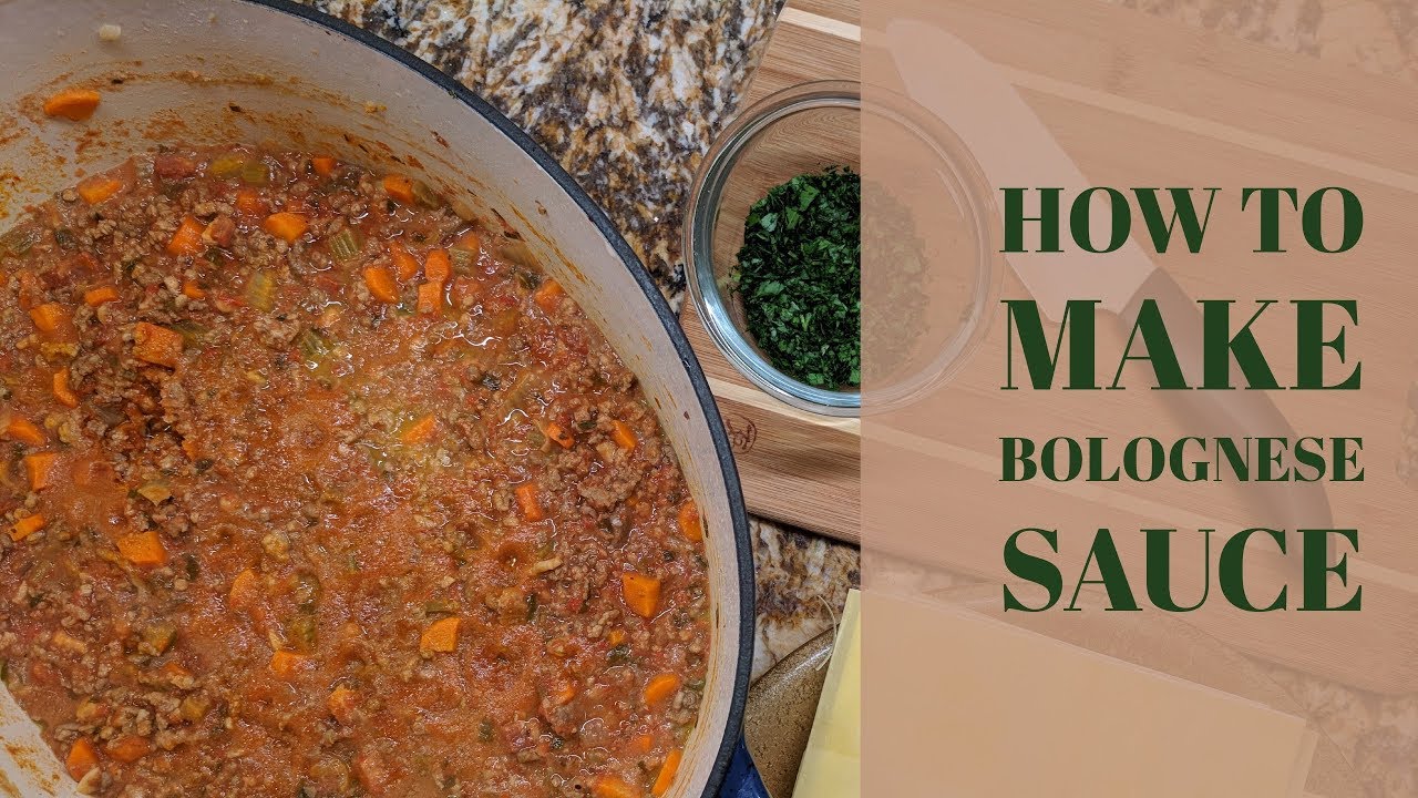 How To Make Bolognese Sauce || Cara Di Falco || Cara's Cucina