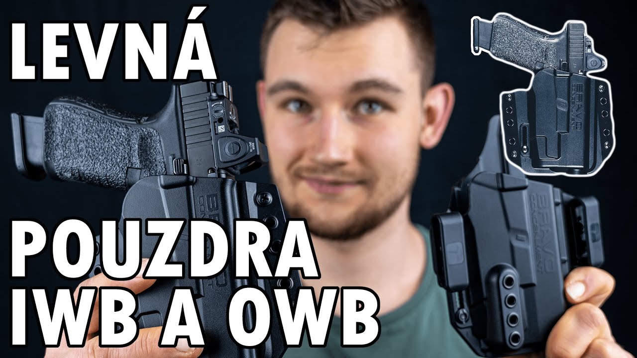 Levná IWB a OWB pouzdra na skryté nošení ? | BRAVO CONCEALMENT pouzdra na zbraň