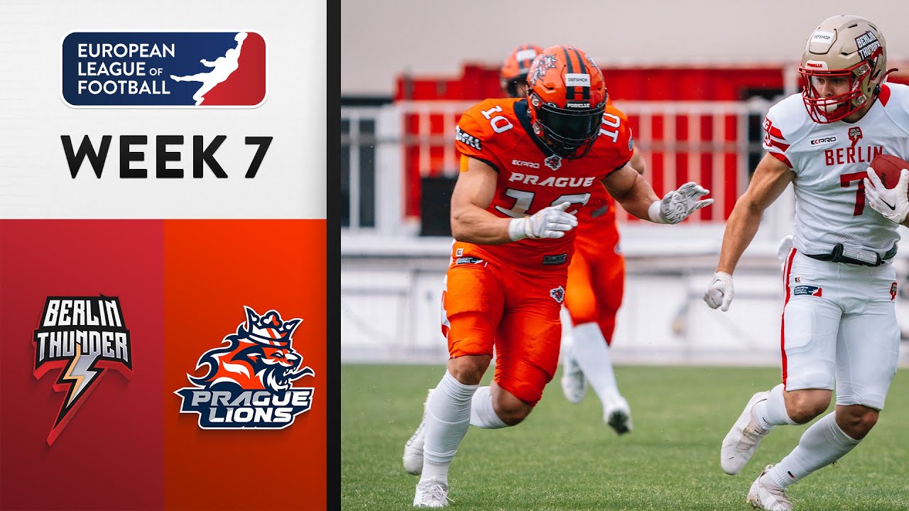 Berlin Thunder @ Prague Lions Highlights | Week 7 | Season 2023