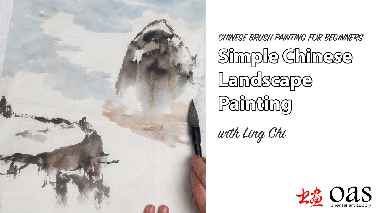 Simple Chinese Landscape Painting