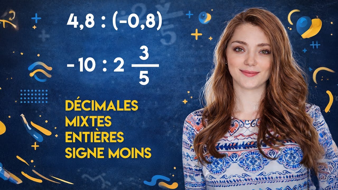 Comment diviser des fractions et des nombres décimaux