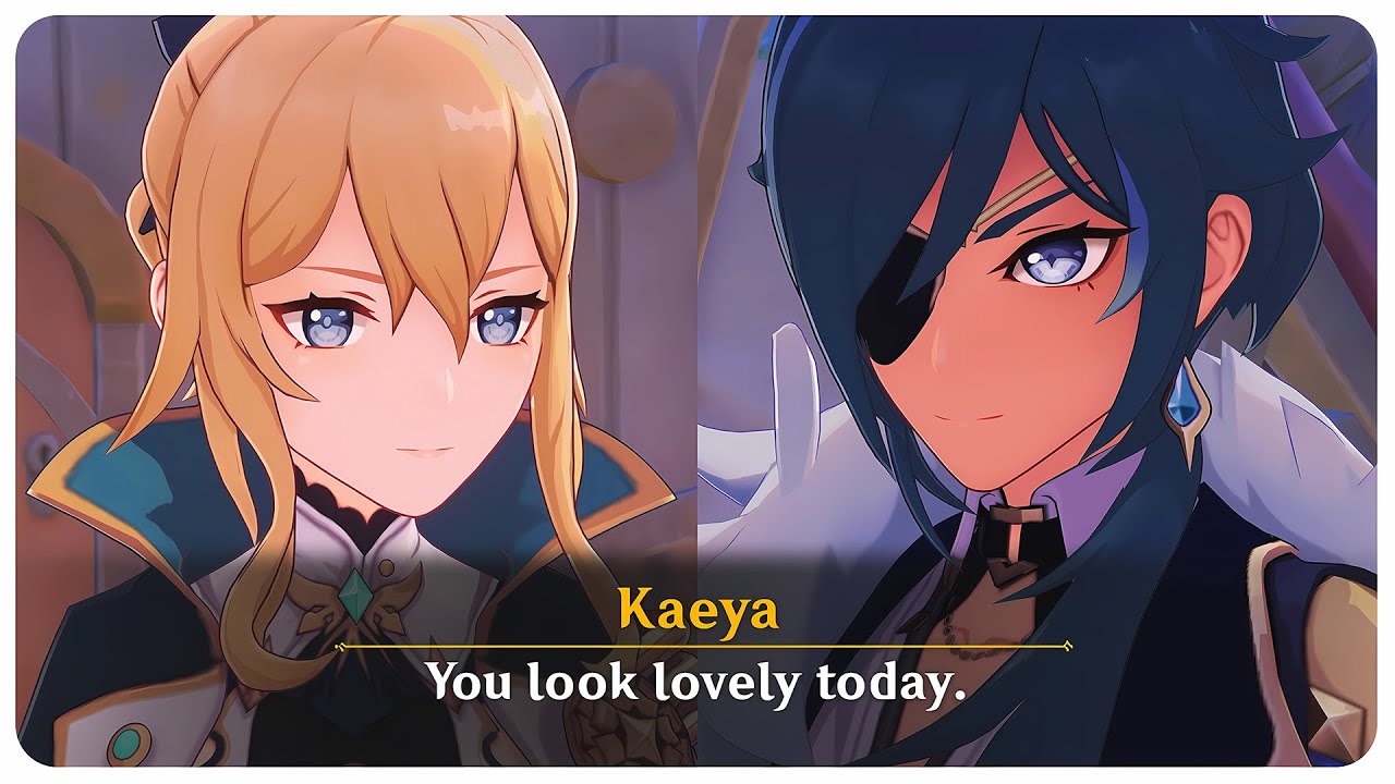 Kaeya and Jean Drink Together (Cutscene) Summertide Scales and Tales Part 4 | Genshin Impact 4.8