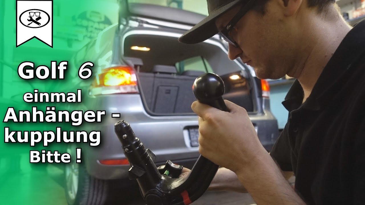 VW Golf 6 Anhängerkupplung nachrüsten | Install trailer hitch | VitjaWolf | Tutorial | HD |