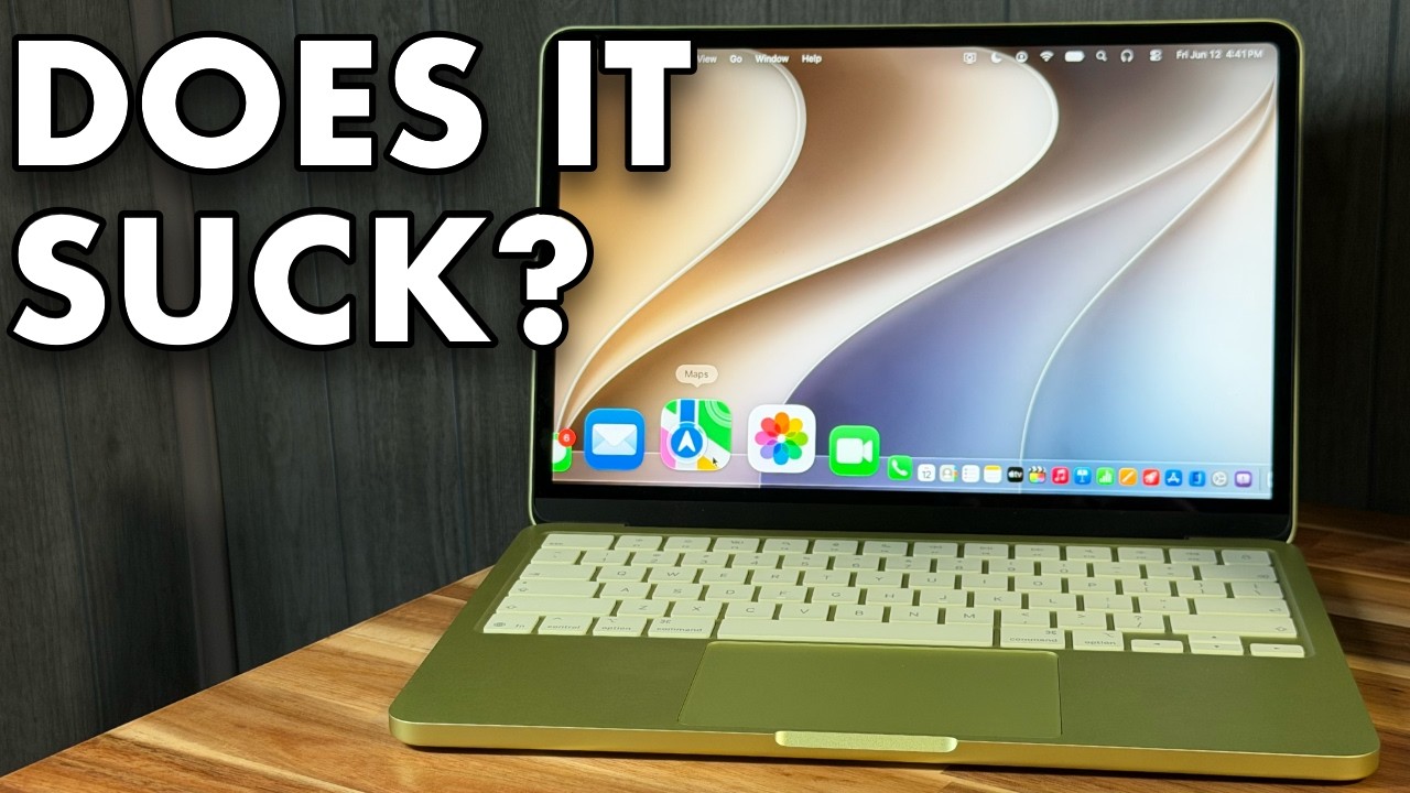 Я обновил свой MacBook Neo до macOS Golden Gate.
