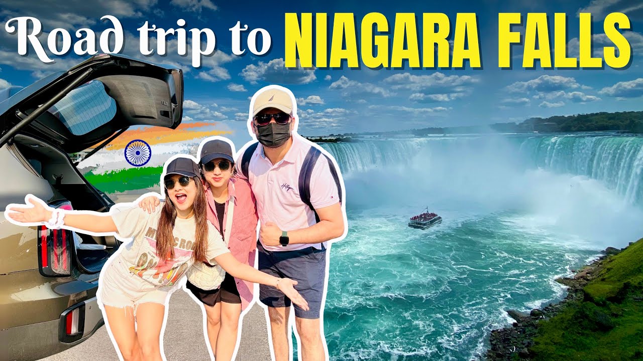 Road Trip To NIAGARA FALLS 😍🇺🇸 *Must Watch*