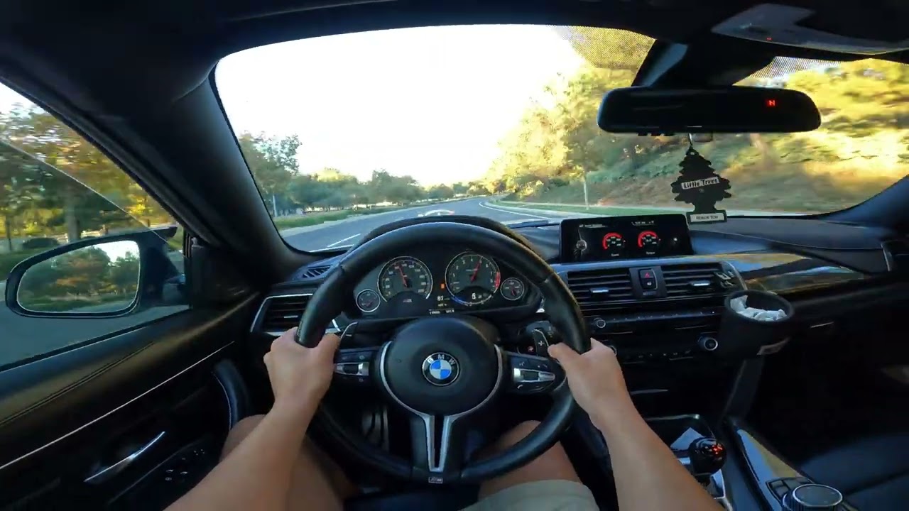 F82 M4 POV Doing Pulls Around The City 4k (External Mic)