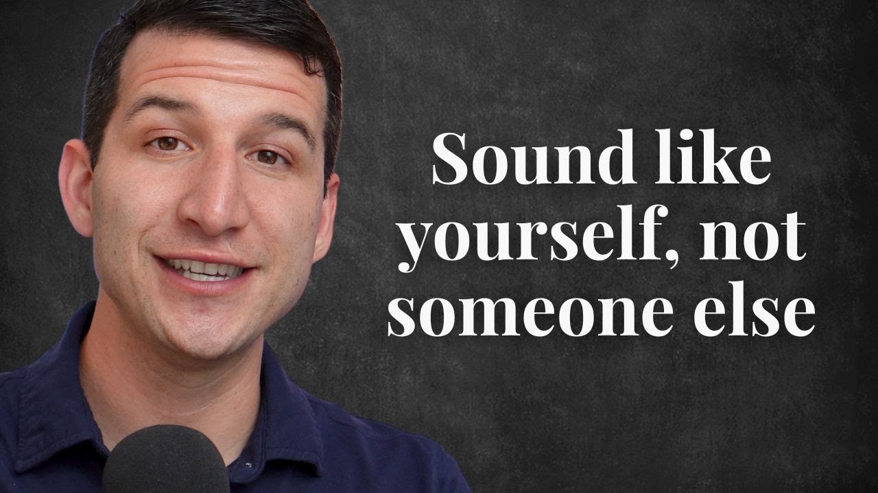 Why Copying Great Speakers Fails: How to Speak With Authority Using Your Own Experience