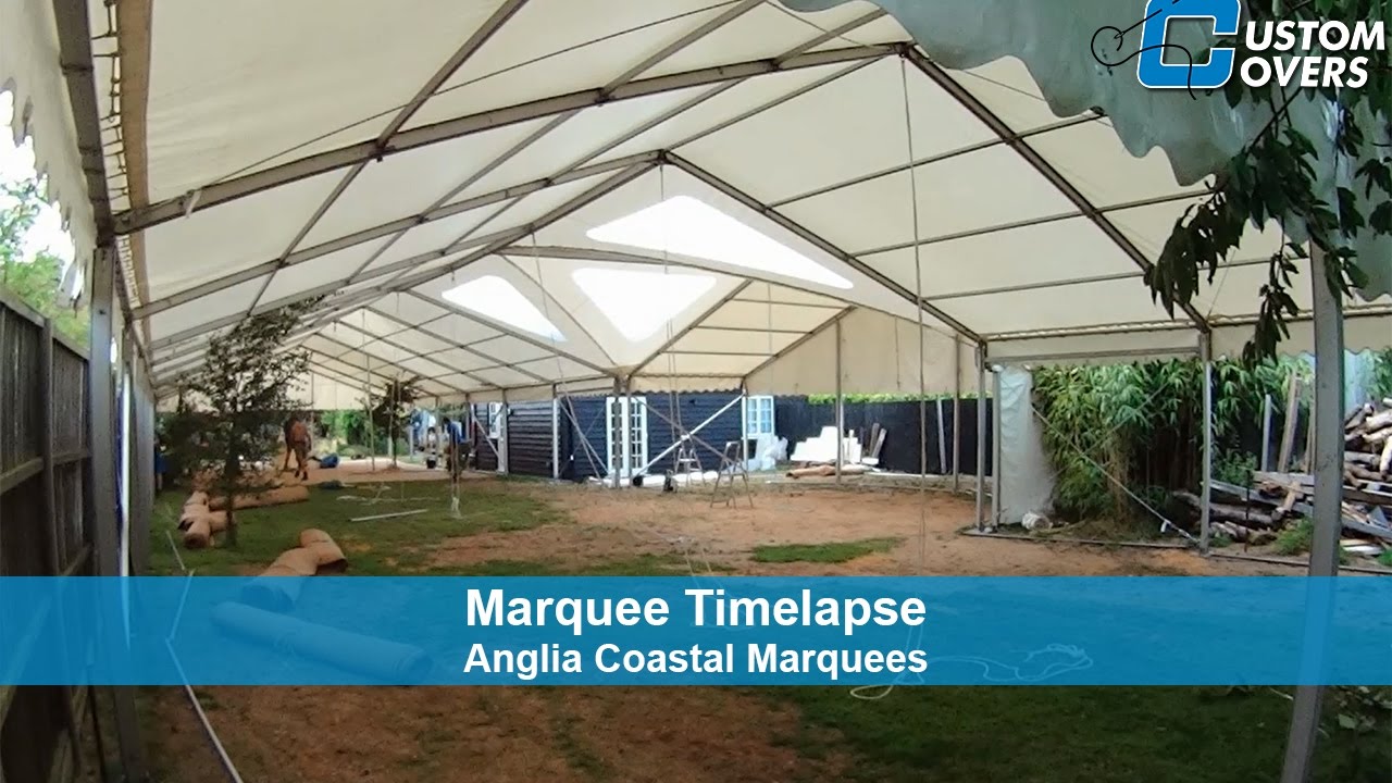 Anglia Coastal Marquees - Marquee Timelapse - Custom Covers Marquees