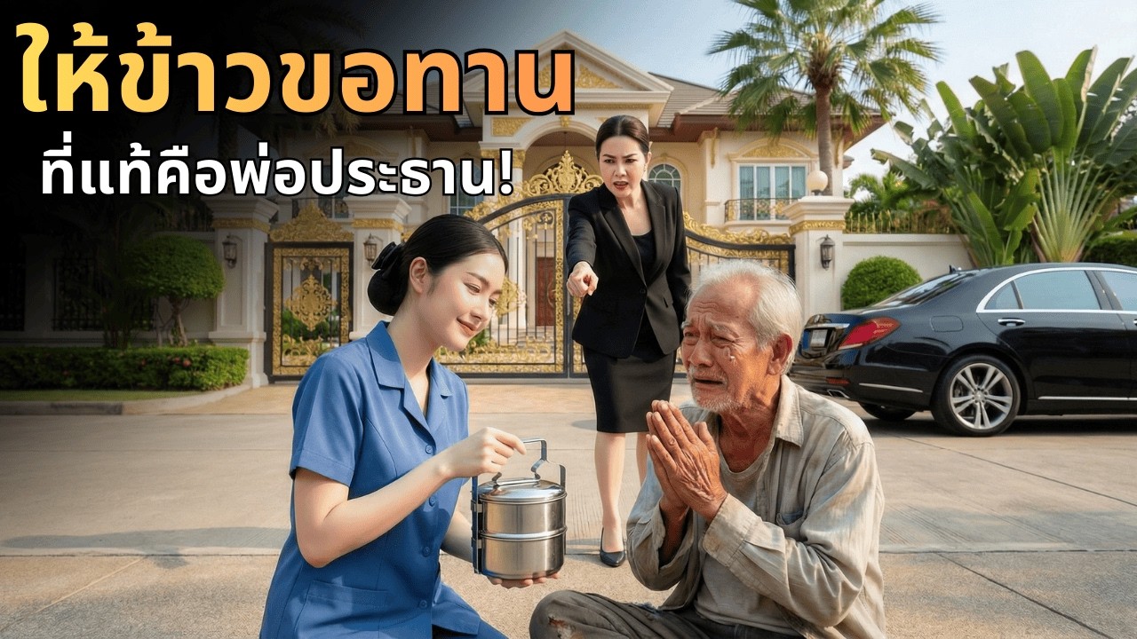 สาวใช้แบ่งข้าวให้ขอทานจนถูกไล่ออก หารู้ไม่ว่าชายคนนั้นคือเจ้าของบ้านตัวจริง!