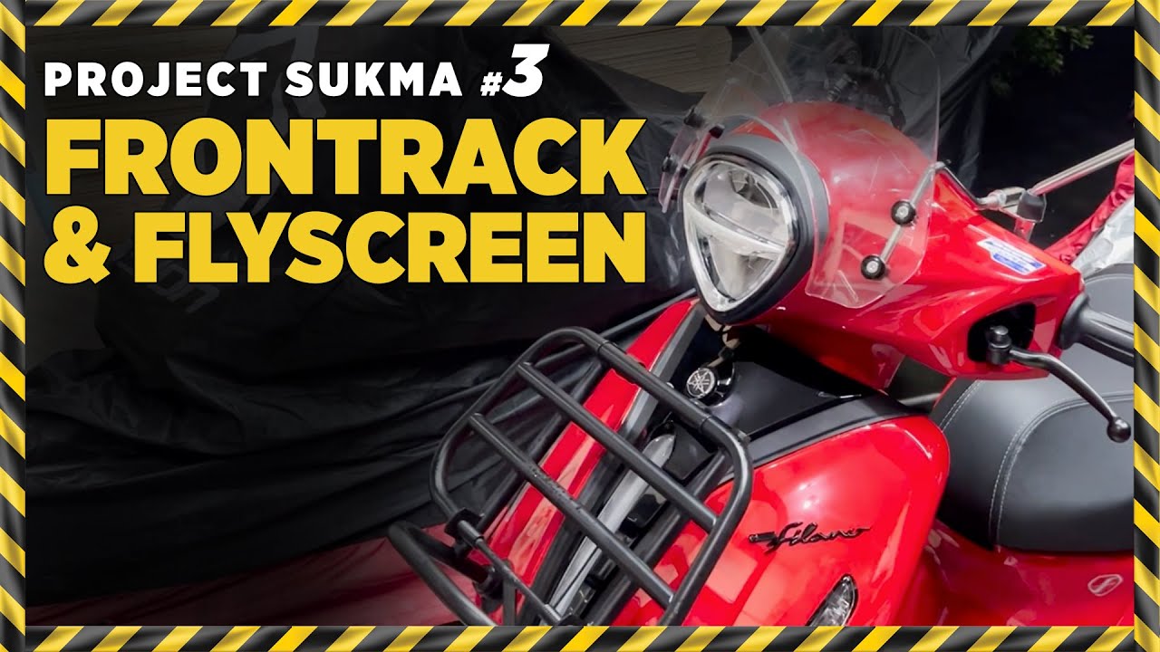 PROJECT SUKMA #3 | Front Rack & Flyscreen Grand Filano | MSRG STYLE 2024