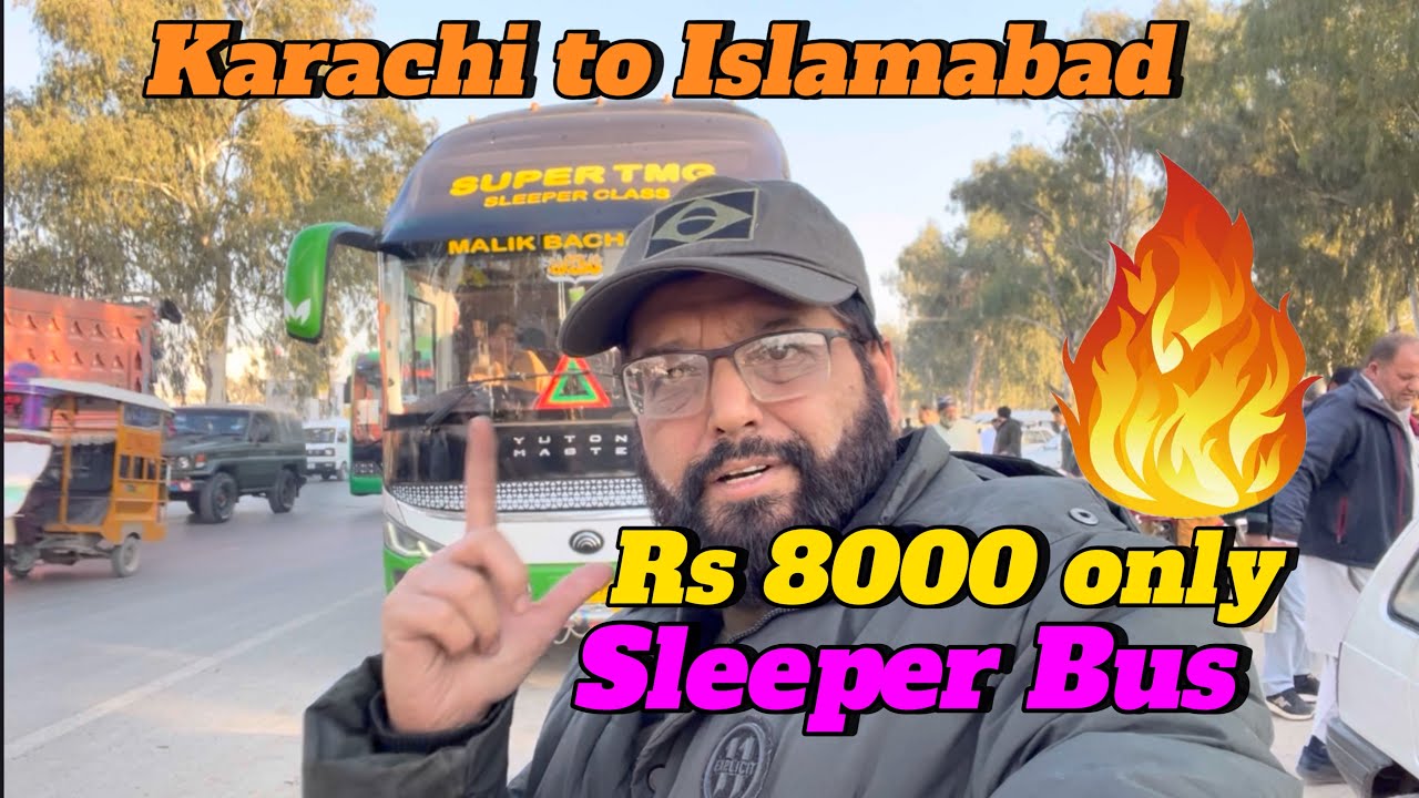 Karachi to Islamabad 2026 | Cheapest Sleeper Bus (8,000 PKR) – Super TMG Honest Review