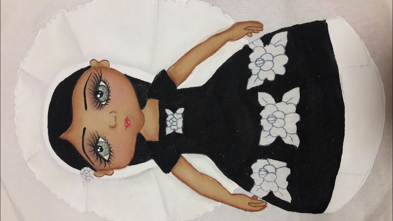 NIÑA TEHUANA OAXACA PINTURA EN TELA PARTE 2