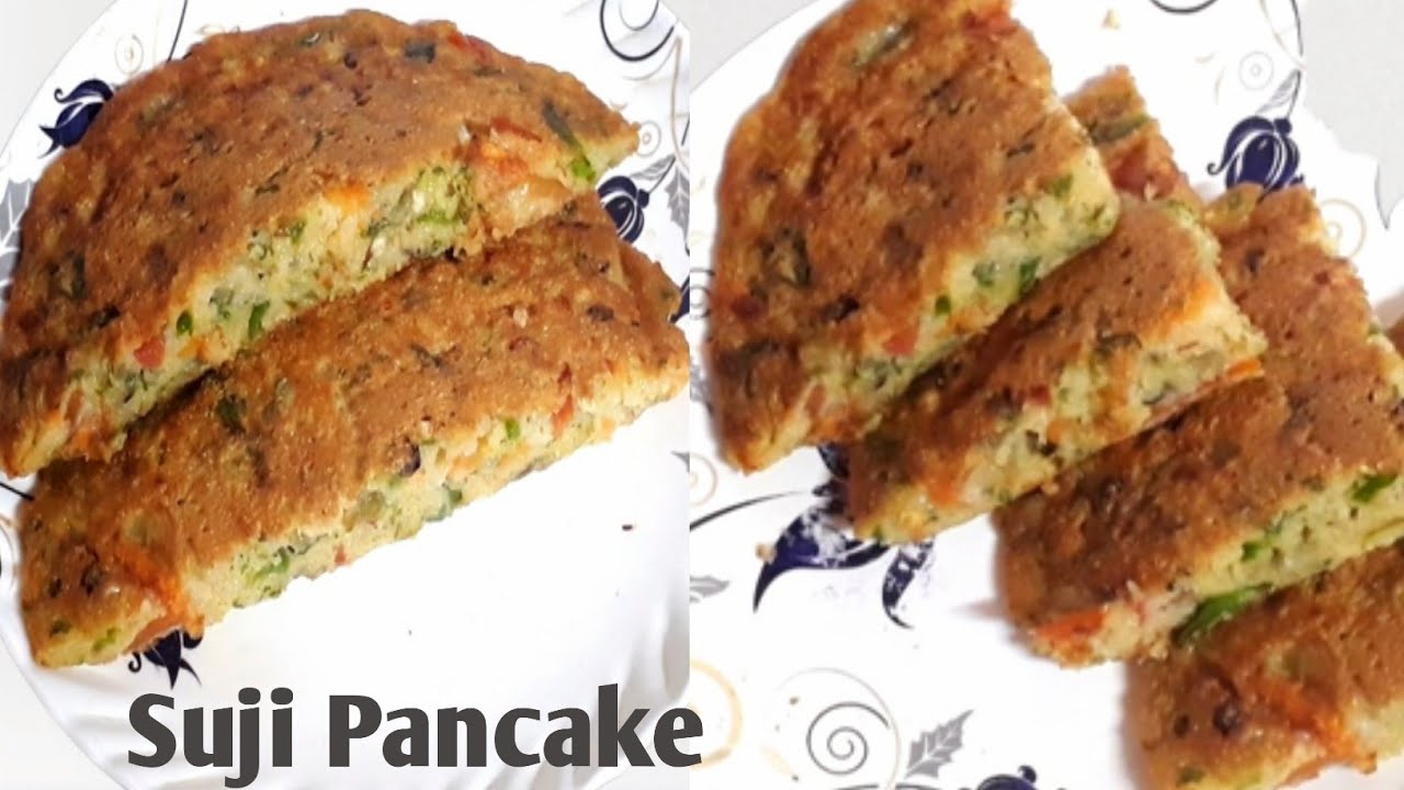 crispy & healthy sooji vegetable pancake | Vegetable Pancake Recipe | Rava Pancake by (Xaman House)