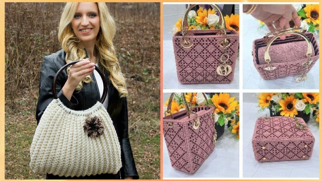 Most stylish and Trending design bags Crochet Pattern Handmade ideas 2026