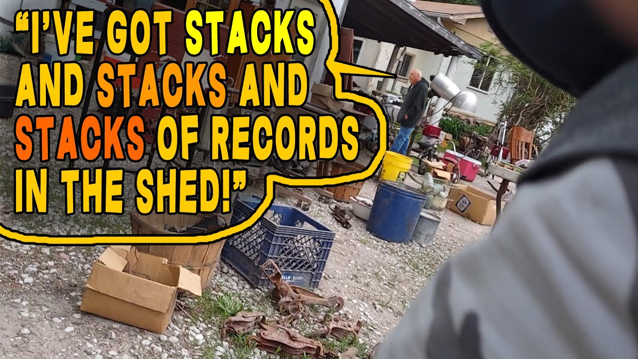 I stumble upon an ENTIRE vinyl record collection for sale!!!  -  Youtube Vinyl Community