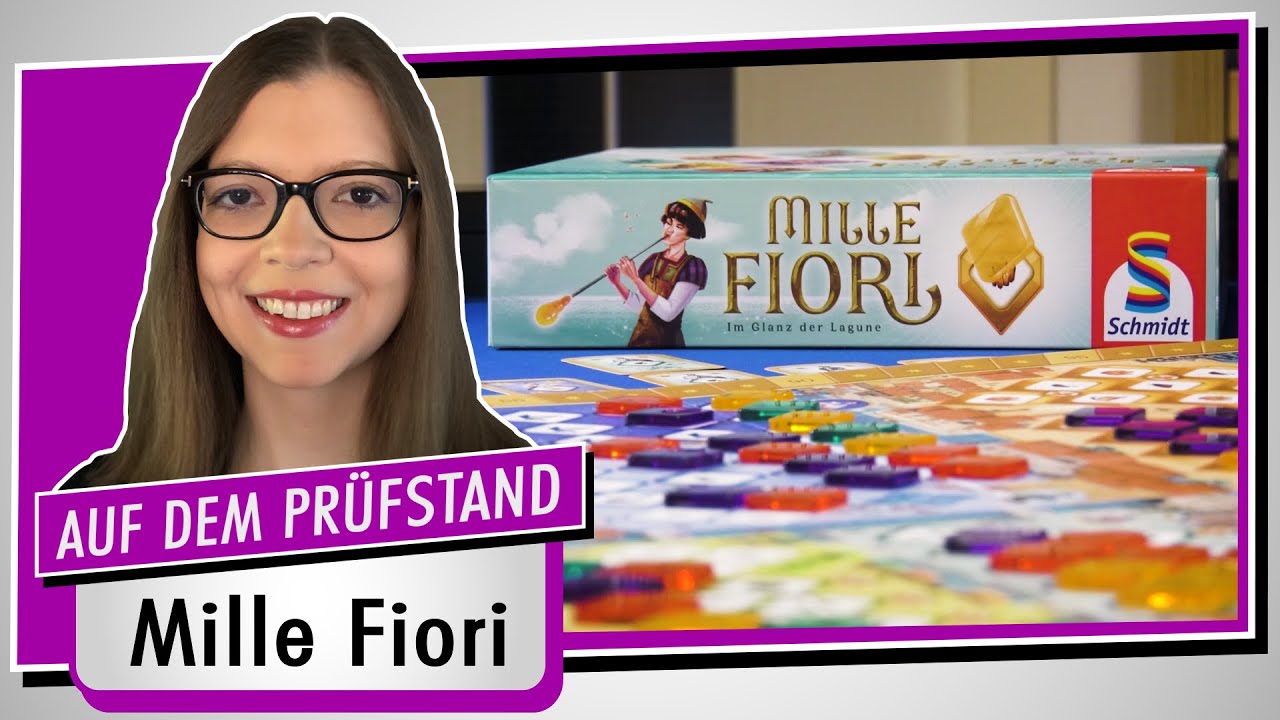 Spiel doch mal MILLE FIORI! - Brettspiel Rezension Meinung Test #401